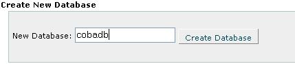 MySQL – User – Database – Cpanel