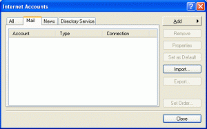 mail8 Setting Outlook