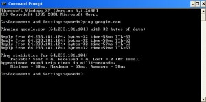 ping1 Cara Melakukan Ping