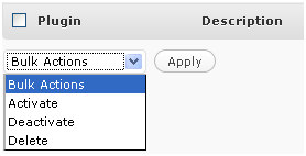 bulk-action Cara Upgrade WordPress