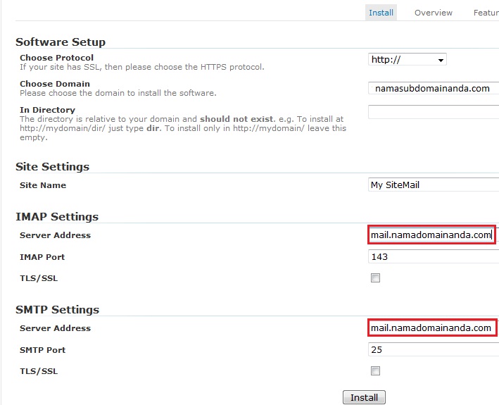 install squirrelmail
