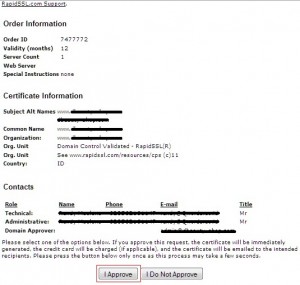 Membuat Certificate Signing Request