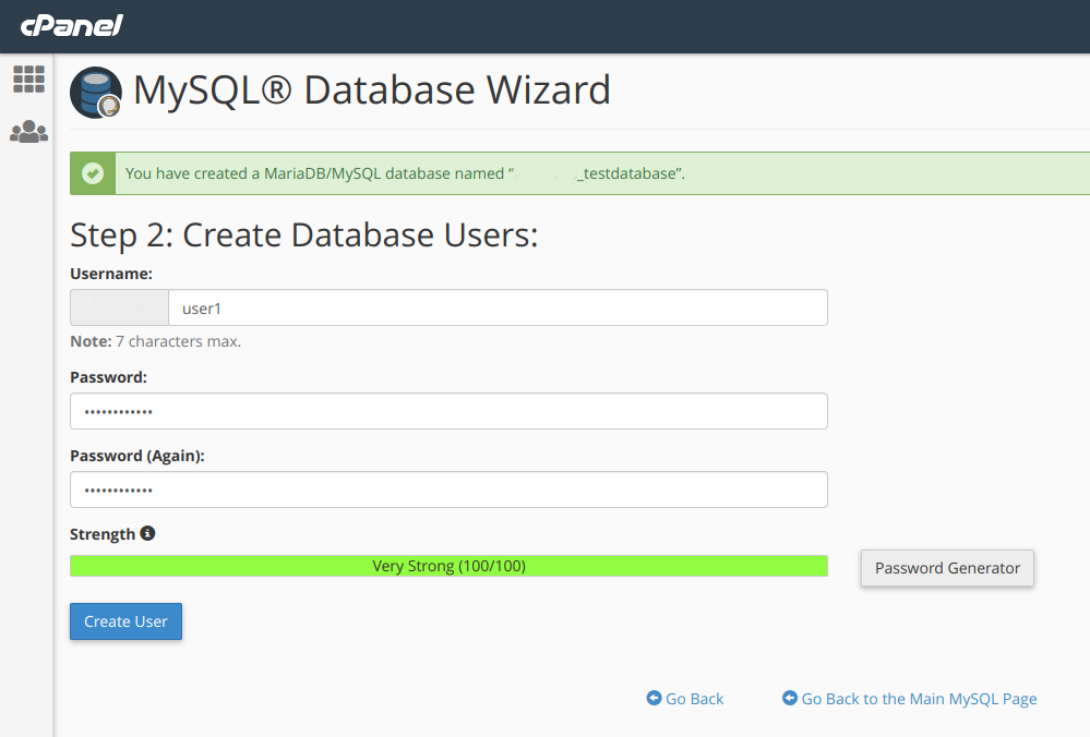 membuat User dan Database MySQL3