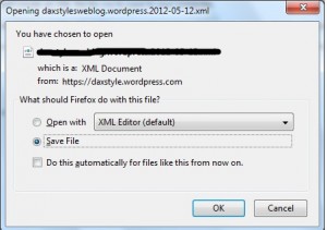 Export-Import blog wordpress ke hosting dengan xml