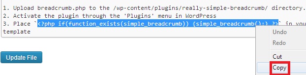 Meningkatkan SEO dengan Merancang Menu Navigasi copybreadrcumbfunction - Meningkatkan SEO dengan Merancang Menu Navigasi