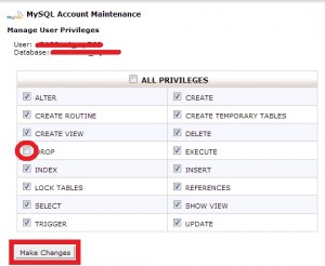 disabledropdb - Tutorial Wajib Untuk Keamanan WordPress