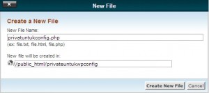 phpprivatewpconfig - Tutorial Wajib Untuk Keamanan WordPress