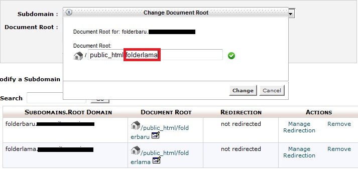 Memindahkan Isi File Website dari Subdomain ke Subdomain Lain changeroot - Memindahkan Isi File Website dari Subdomain ke Subdomain Lain