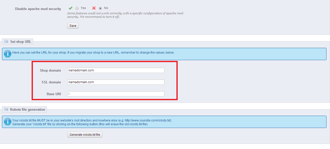 Capture2 - Tutorial memindahkan website prestashop dari satu domain ke domain lainnya dalam satu hosting