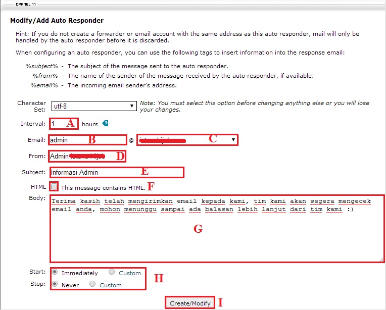 Membuat Pembalas email Otomatis (Auto Responder) di CPanel menuautoresponder - Membuat Pembalas email Otomatis (Auto Responder) di CPanel