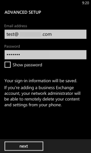 Setting Email pada Windows Phone wp_ss_20140307_0007 - Setting Email pada Windows Phone