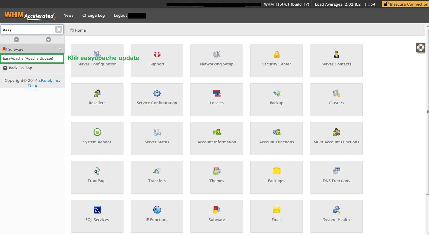 Tutorial Compile Apache PHP melalui EasyApache di cPanel WHM EasyApacheCompile1 - Tutorial Compile Apache PHP melalui EasyApache di cPanel WHM