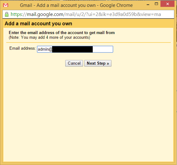 cara menghubungkan email domain ke gmail