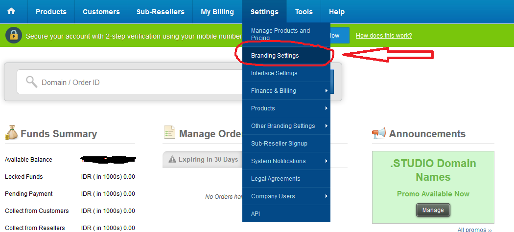cara mengganti URL Supersite