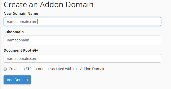 addon-domain