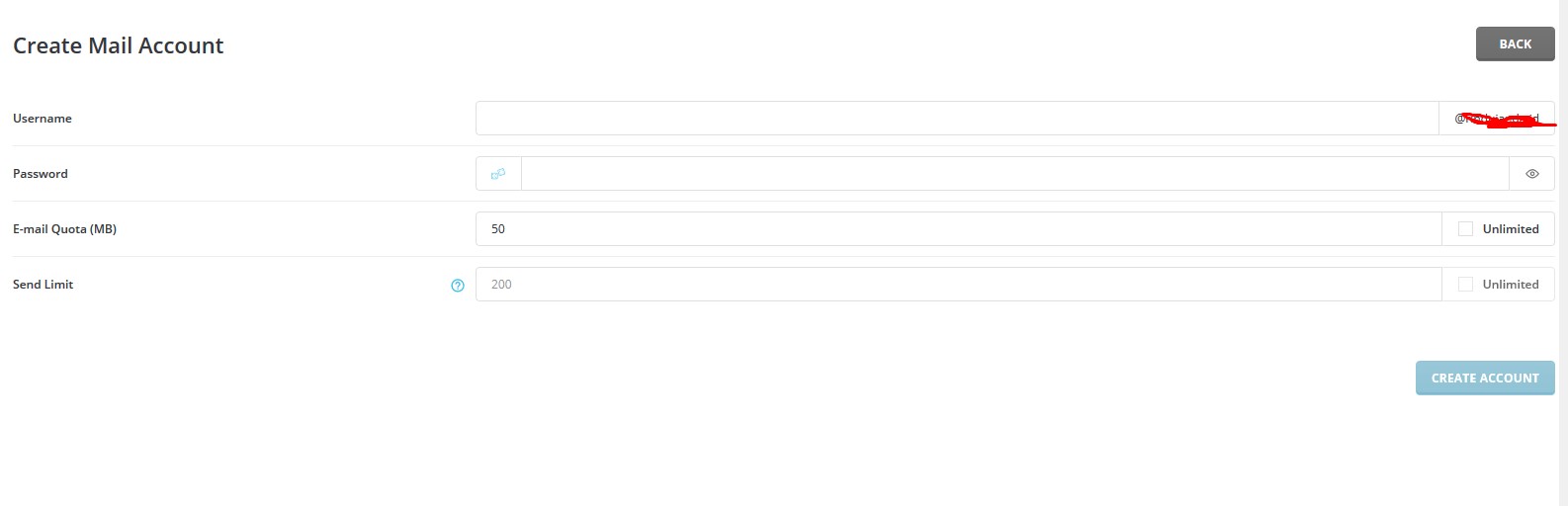 cara membuat email di directadmin