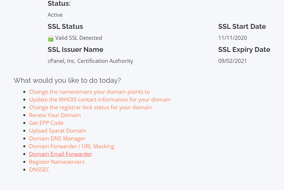cara menggunakan Email Forwarder di Portal Qwords