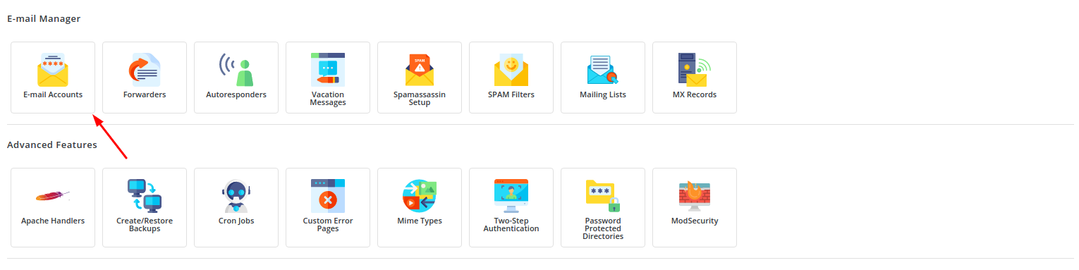cara mengecek email disk space
