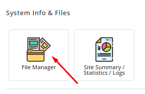 file manager directadmin