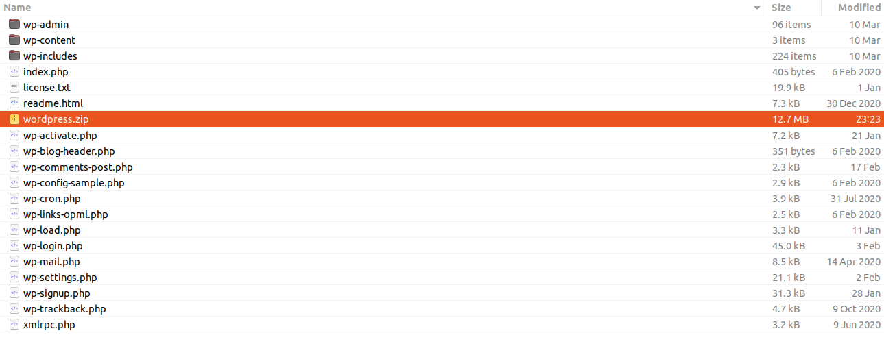 cara update wordpress manual