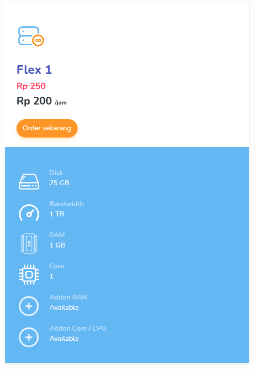 memilih paket hosting