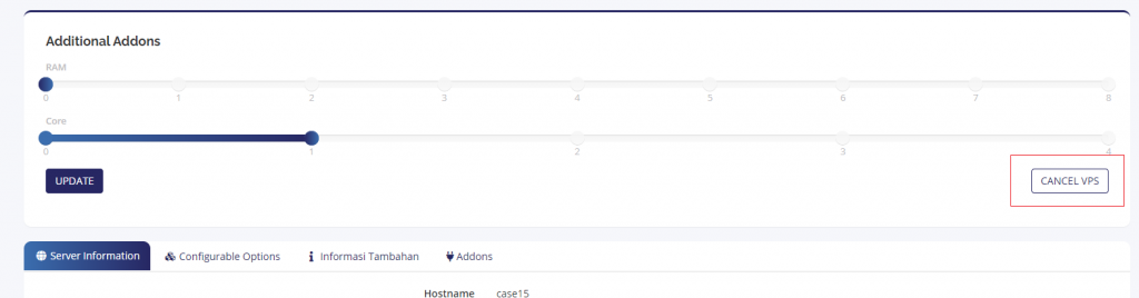 Additional features server