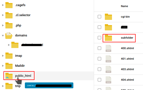 directory directadmin
