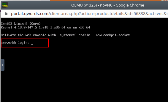 cara login ke vps dengan vnc