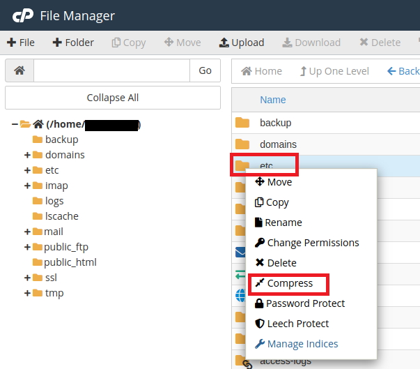 cara backup email di cpanel