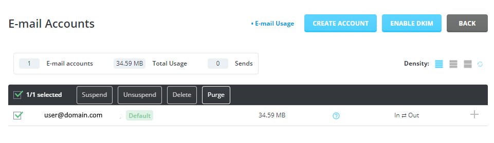 menghapus pesan email