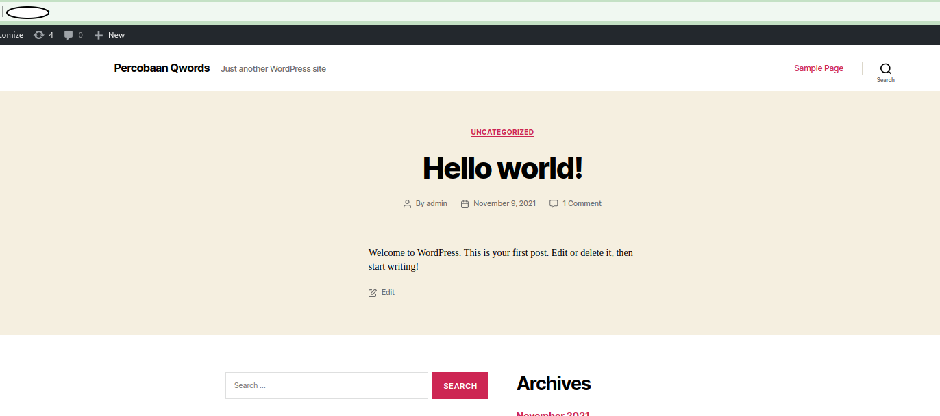 cara install wordpress di aapanel