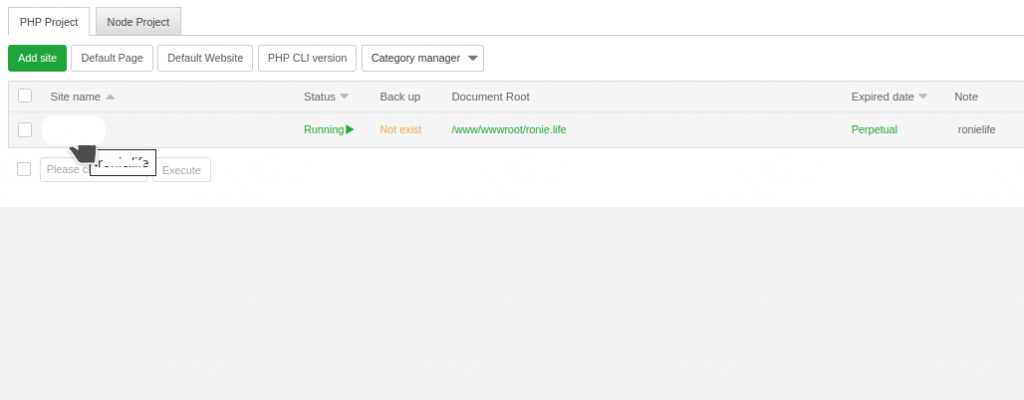 php website wordpress