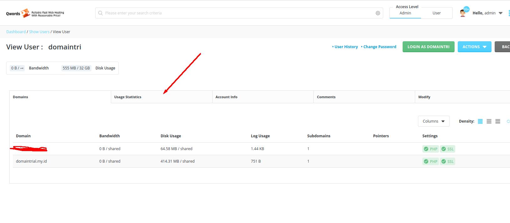 setting limit pengiriman email di directadmin