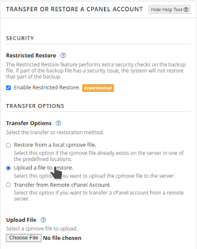 cara migrasi hosting ke vps di cpanel