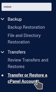 migrasi cpanel ke whm