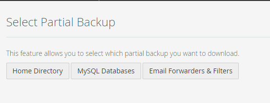 cara backup website di cpanel