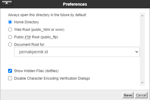 cara upload file di cpanel