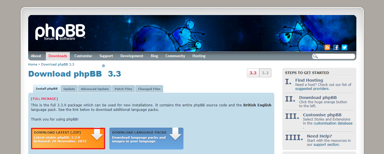 cara install phpBB secara manual