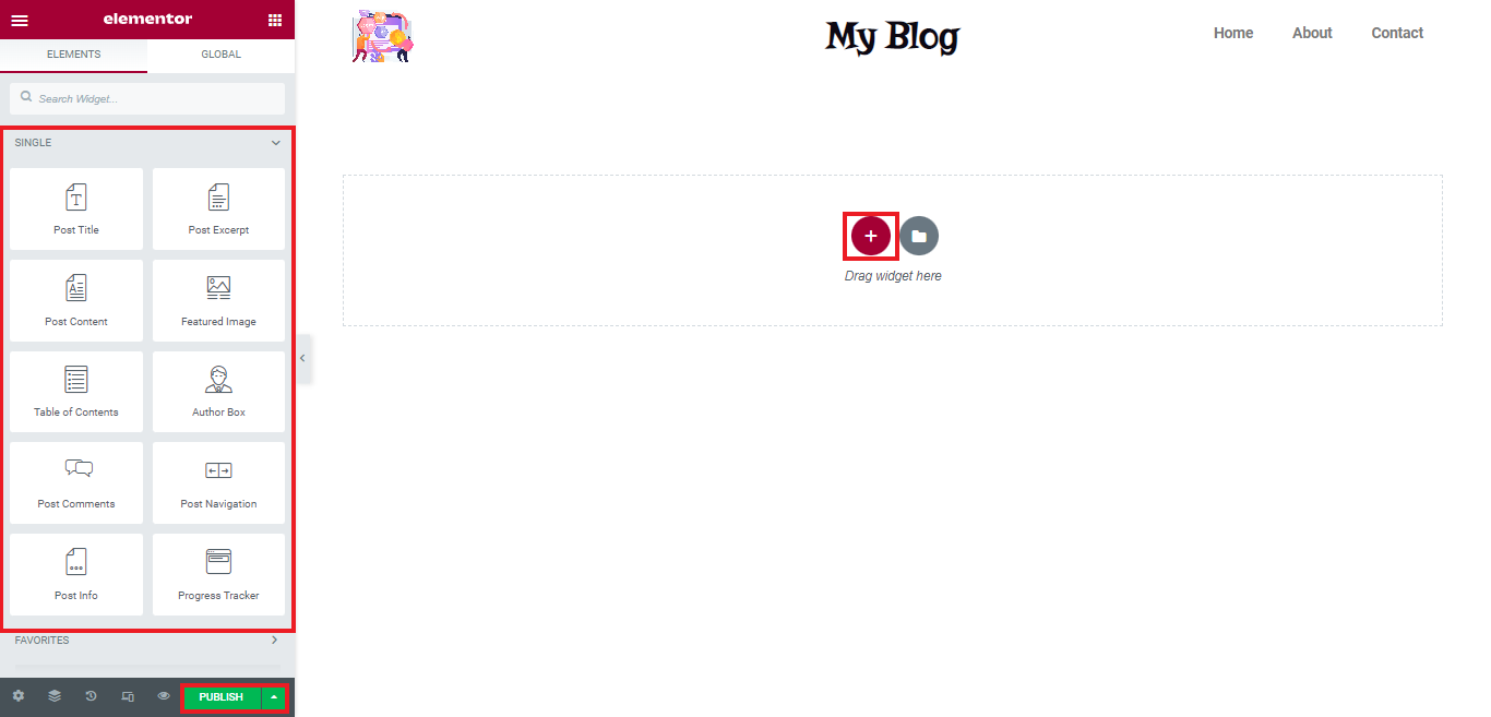 cara membuat template di elementor