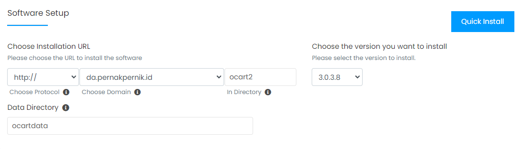 cara membuat toko online dengan OpenCart