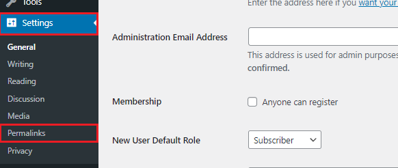 cara mengubah permalink di wordpress