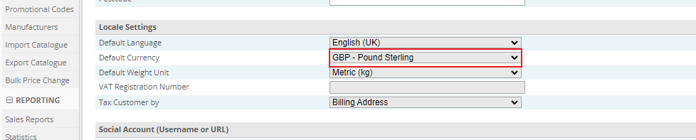 ganti nilai currency baru