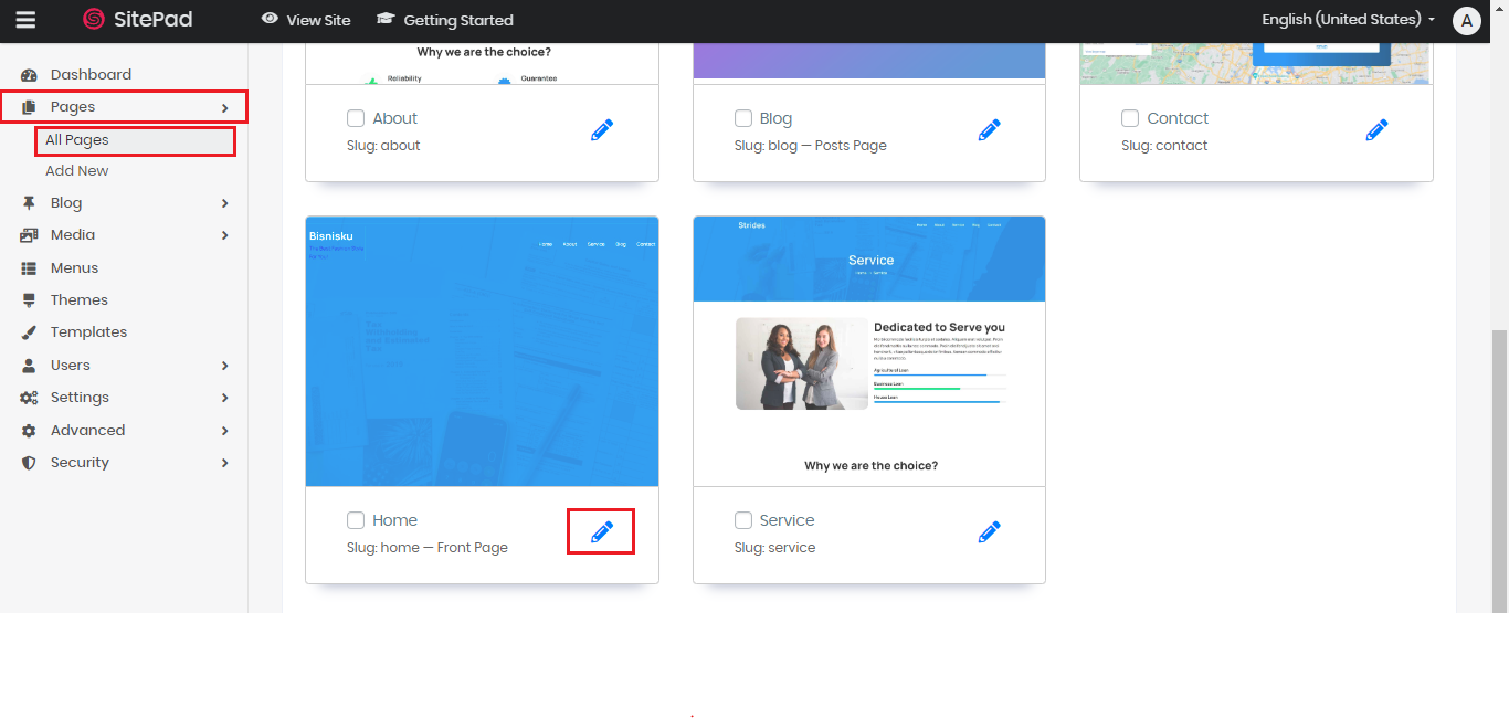 cara setting meta tag di sitepad